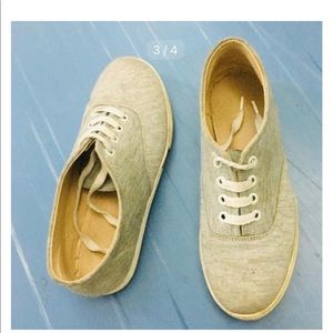 Grey sneakers
